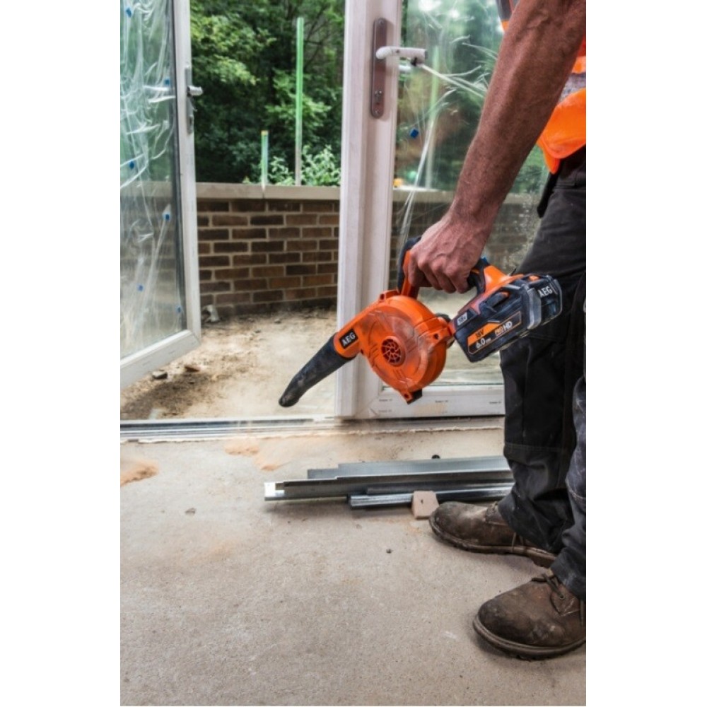 Акумуляторна повітродувка AEG BGE18-0 (4935464986) - фото 3 Акумуляторна повітродувка AEG BGE18-0 (4935464986) - фото 3