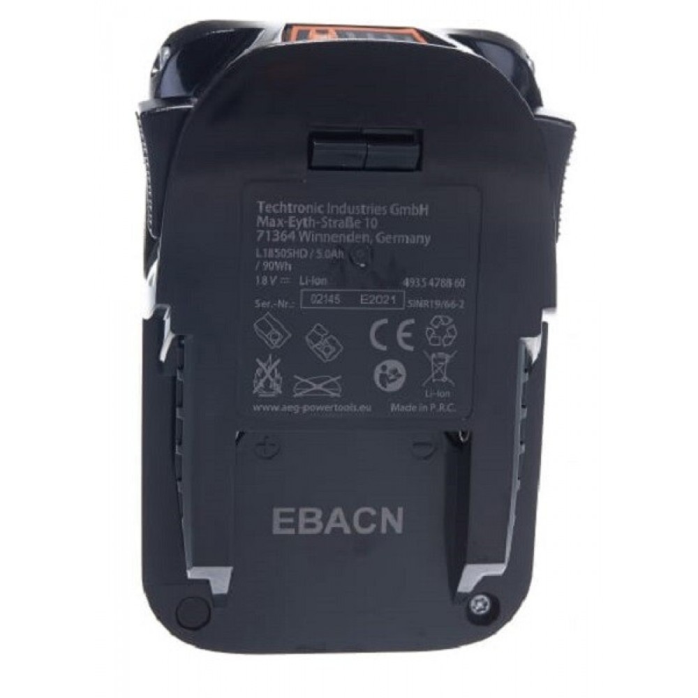 Акумулятор AEG L1850SHD (4935478860) - фото 5 Акумулятор AEG L1850SHD (4935478860) - фото 5