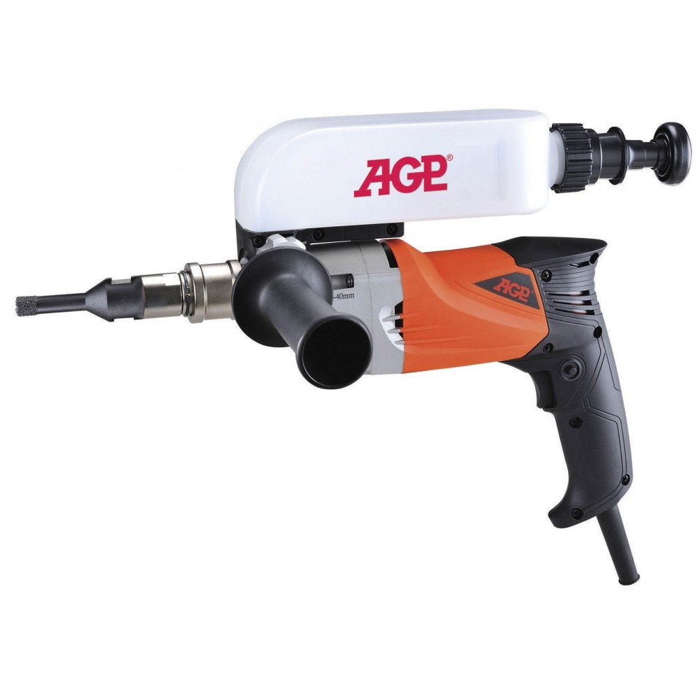 Дриль алмазного сухого свердління і з подачею води AGP TC40 - фото 1 Дриль алмазного сухого свердління і з подачею води AGP TC40 - фото 1