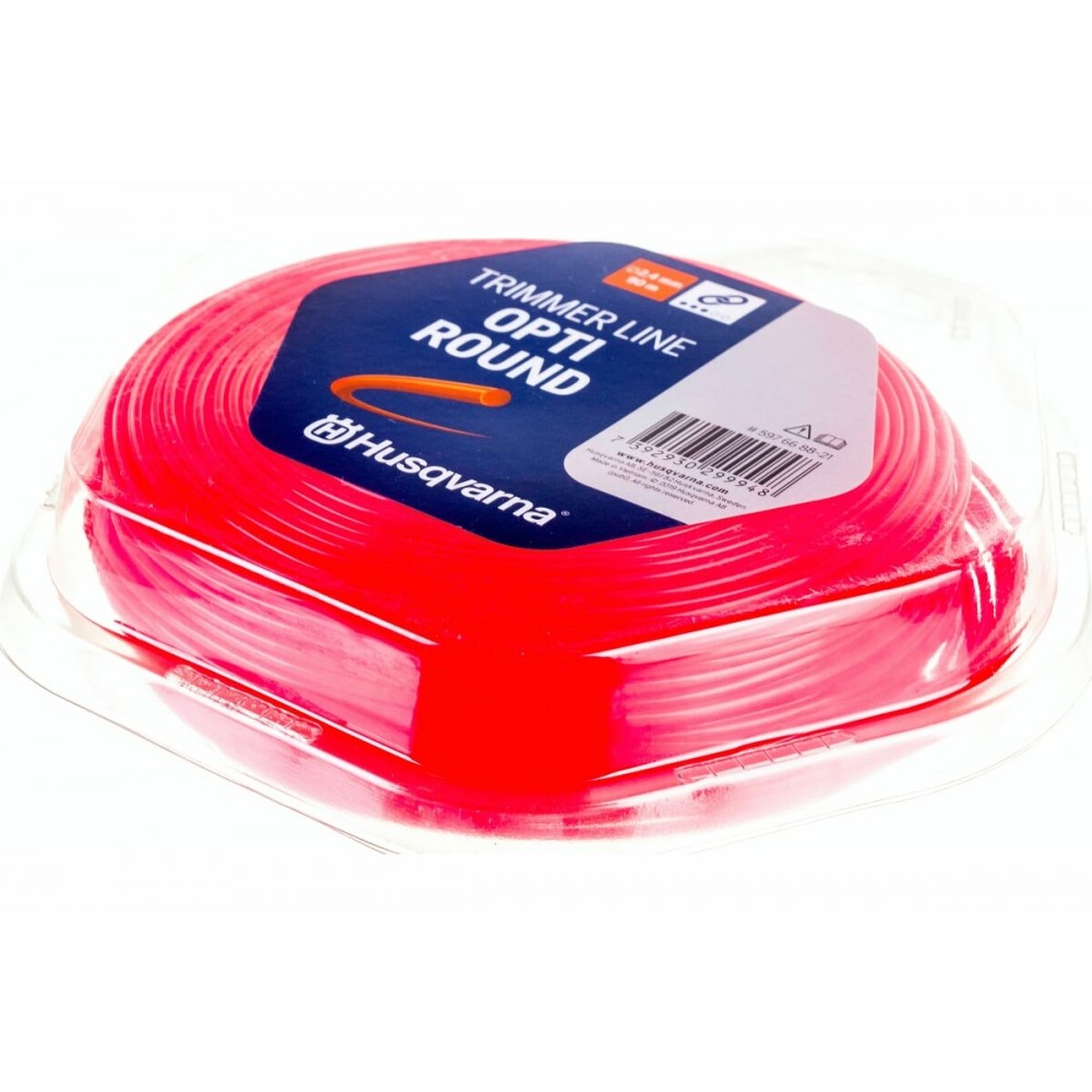 Волосінь для тримера Husqvarna Opti Round 2.4 мм, 90 м (5976688-21) - фото 1 Волосінь для тримера Husqvarna Opti Round 2.4 мм, 90 м (5976688-21) - фото 1
