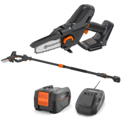 Міні-пила акумуляторна Husqvarna Aspire PE5-P4A+штанга KIT (9706214-05) Міні-пила акумуляторна Husqvarna Aspire PE5-P4A+штанга KIT (9706214-05)