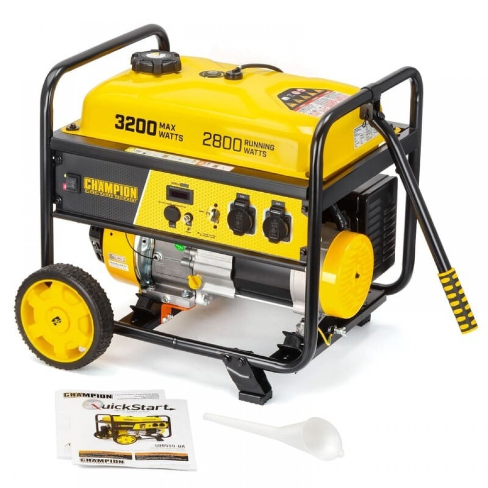 Бензиновий генератор CHAMPION C3200 (500559-UA) - фото 4 Бензиновий генератор CHAMPION C3200 (500559-UA) - фото 4