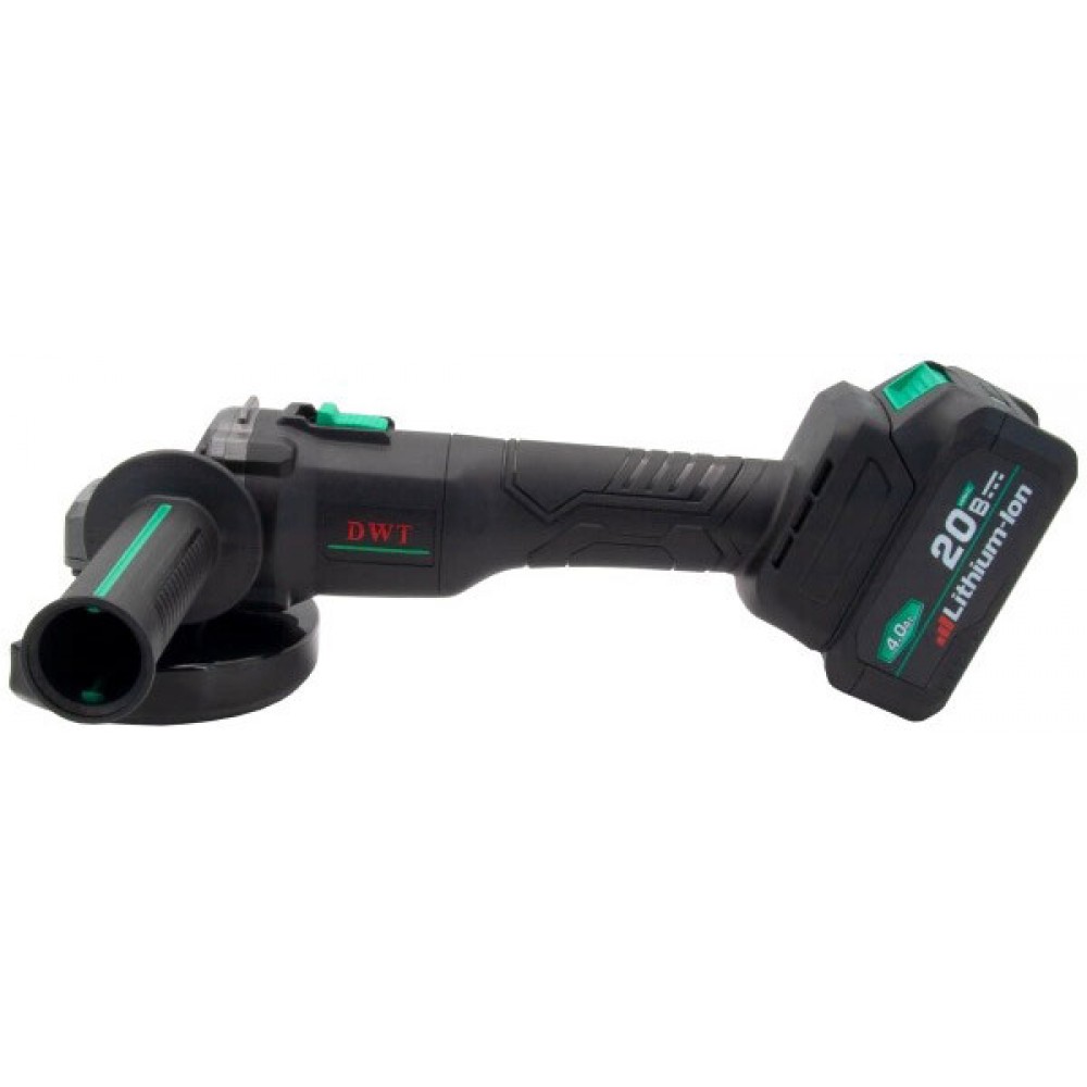 Акумуляторна кутова шліфувальна машина DWT (AWSP-20-125 DN-4 BMC) - фото 1 Акумуляторна кутова шліфувальна машина DWT (AWSP-20-125 DN-4 BMC) - фото 1