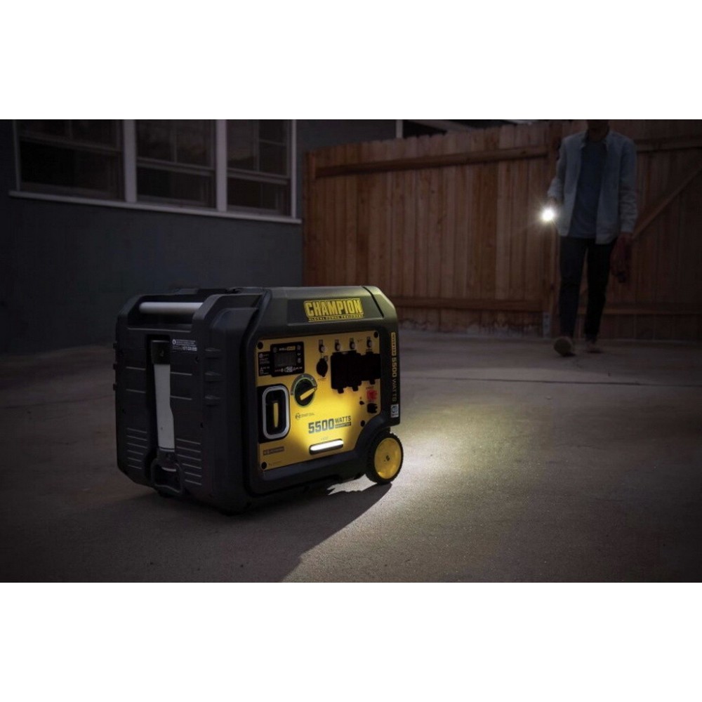 Інверторний генератор CHAMPION C5500iES (501001-UA) - фото 8 Інверторний генератор CHAMPION C5500iES (501001-UA) - фото 8