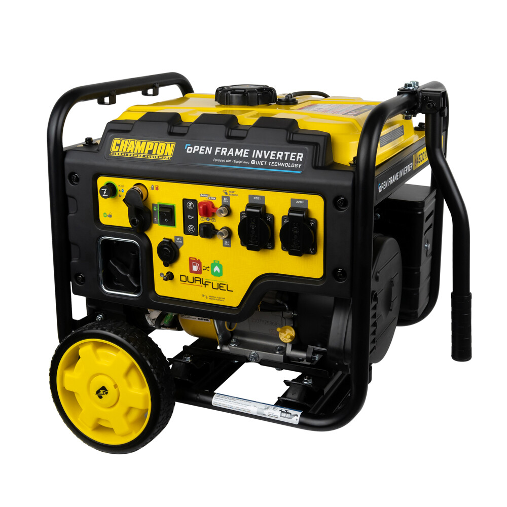 Інверторний двопаливний генератор CHAMPION C4500I G (500574-UA) - фото 1 Інверторний двопаливний генератор CHAMPION C4500I G (500574-UA) - фото 1