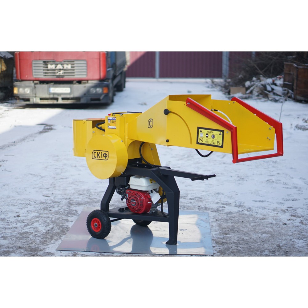 Подрібнювач гілок Скиф GS-80 Loncin - фото 2 Подрібнювач гілок Скиф GS-80 Loncin - фото 2