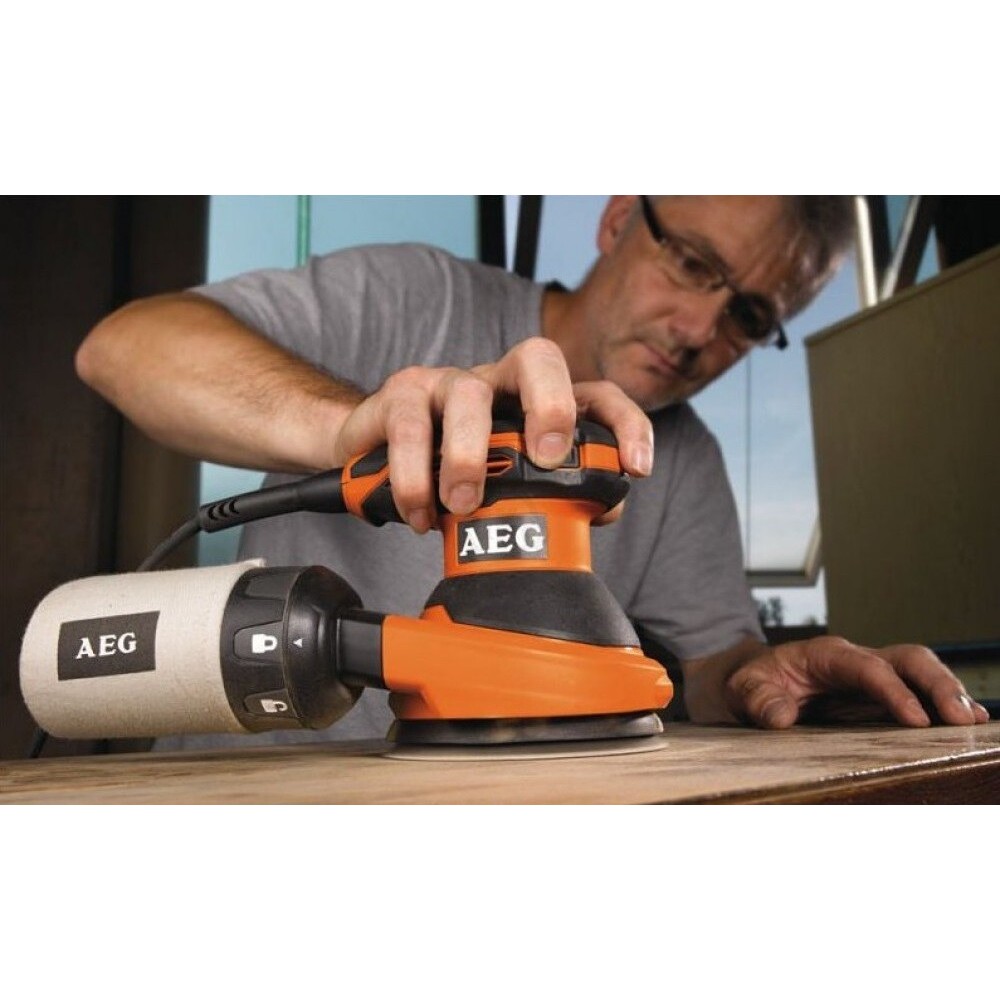 Ексцентрикова шліфмашина AEG EХ 125 ES - фото 2 Ексцентрикова шліфмашина AEG EХ 125 ES - фото 2