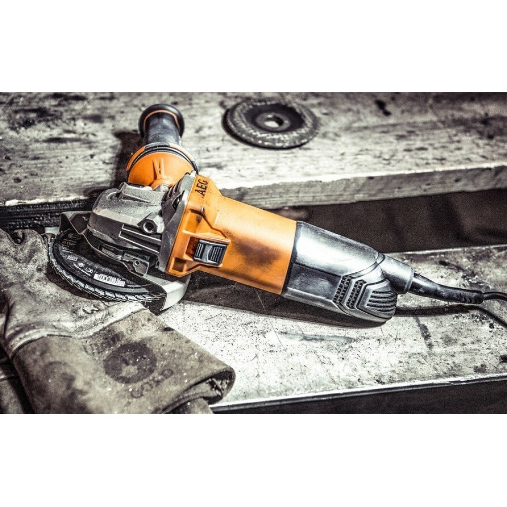 Кутова шліфувальна машина AEG WS 12-115 - фото 1 Кутова шліфувальна машина AEG WS 12-115 - фото 1