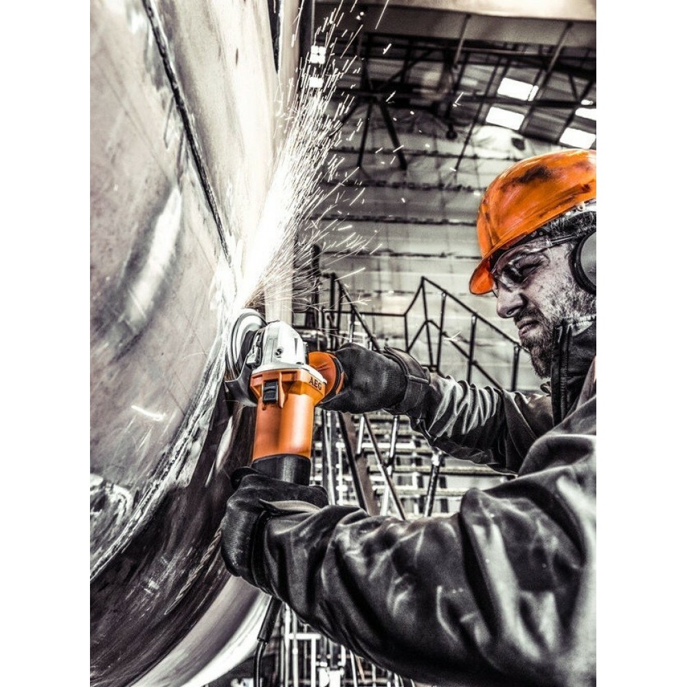 Кутова шліфувальна машина AEG WS 12-115 - фото 2 Кутова шліфувальна машина AEG WS 12-115 - фото 2