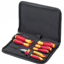 Набір діелектричних викруток Wiha 6 шт. (W33969) Набір діелектричних викруток Wiha 6 шт. (W33969)