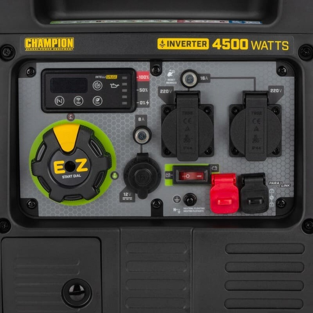 Інверторний генератор CHAMPION C4500iES GEN2 (500987-UA) - фото 4 Інверторний генератор CHAMPION C4500iES GEN2 (500987-UA) - фото 4