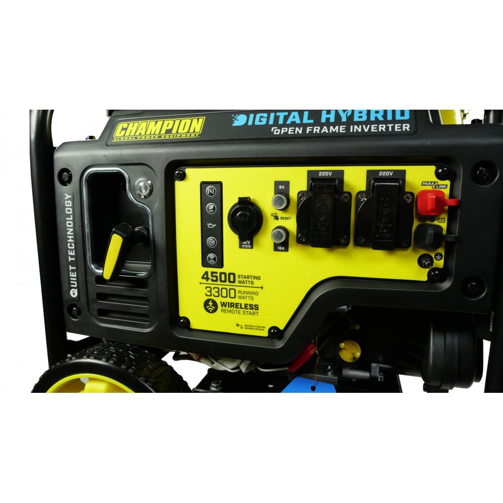 Інверторний генератор CHAMPION C4500IE (500573-UA) - фото 3 Інверторний генератор CHAMPION C4500IE (500573-UA) - фото 3