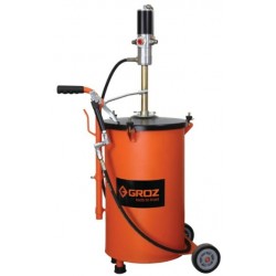Нагнітач мастила BGRP-50 пневматичний, 50:1, з колесами 50 кг Groz 45431 Нагнітач мастила BGRP-50 пневматичний, 50:1, з колесами 50 кг Groz 45431