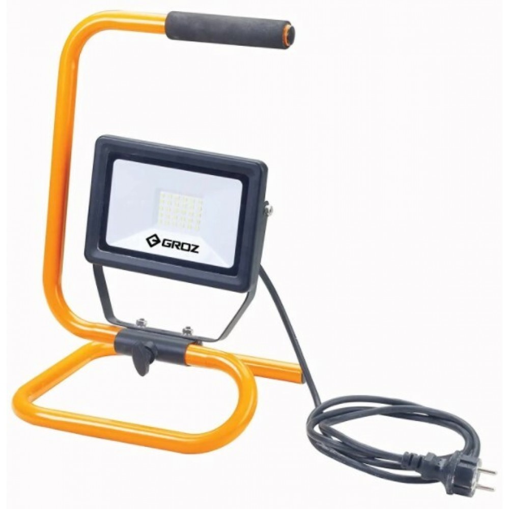 Світлодіодний прожектор на підставці LED-602, 28 SMD, 2100 люмен Groz 55069 - фото 1 Світлодіодний прожектор на підставці LED-602, 28 SMD, 2100 люмен Groz 55069 - фото 1