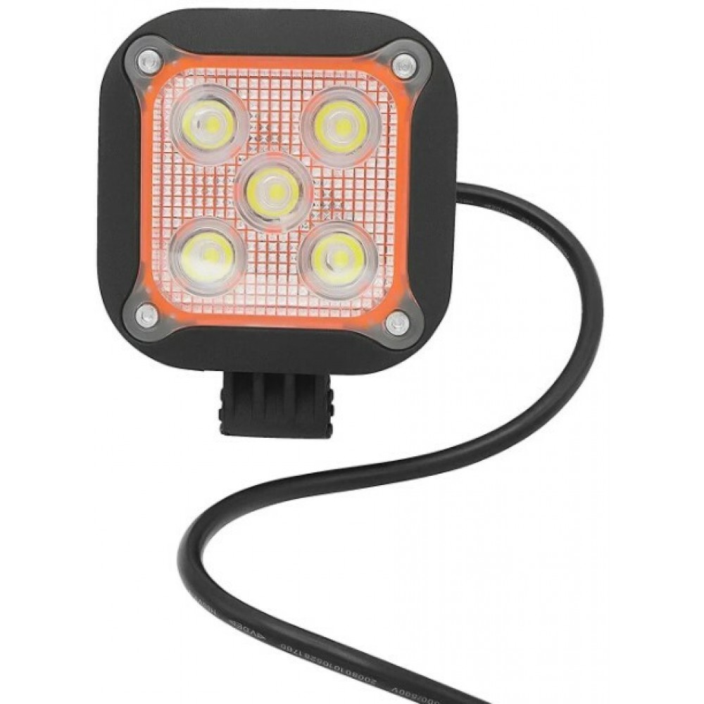 Світлодіодна фара 3W LED 1050 люмен Groz 55027 - фото 2 Світлодіодна фара 3W LED 1050 люмен Groz 55027 - фото 2