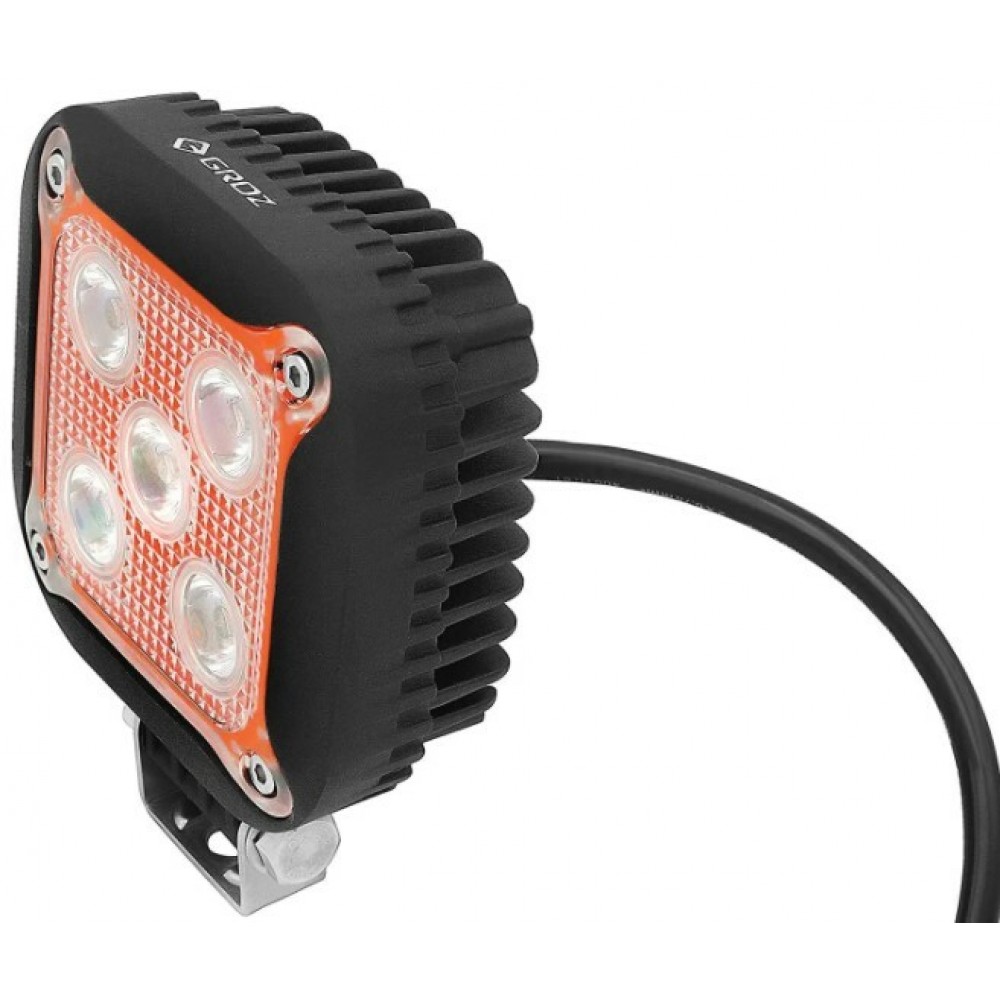 Світлодіодна фара 3W LED 1050 люмен Groz 55027 - фото 3 Світлодіодна фара 3W LED 1050 люмен Groz 55027 - фото 3