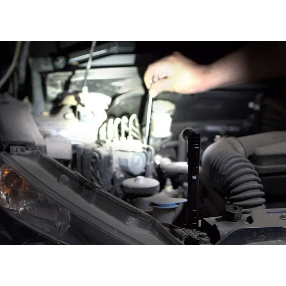 Ручний світлодіодний ліхтарик з магнітом LED-160, 150 люмен Groz 55073 - фото 4 Ручний світлодіодний ліхтарик з магнітом LED-160, 150 люмен Groz 55073 - фото 4