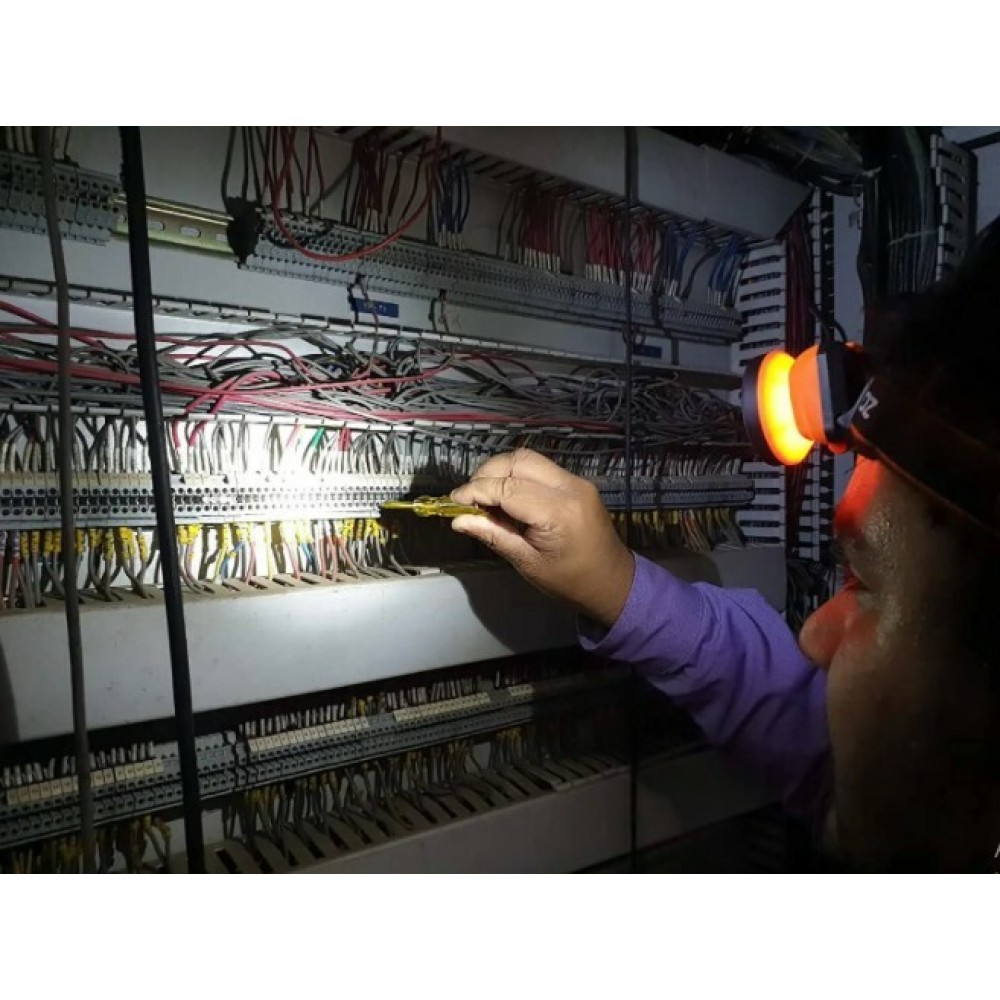 Ліхтар налобний світлодіодний LED-230, 3W COB, 160 люмен Groz 55055 - фото 5 Ліхтар налобний світлодіодний LED-230, 3W COB, 160 люмен Groz 55055 - фото 5