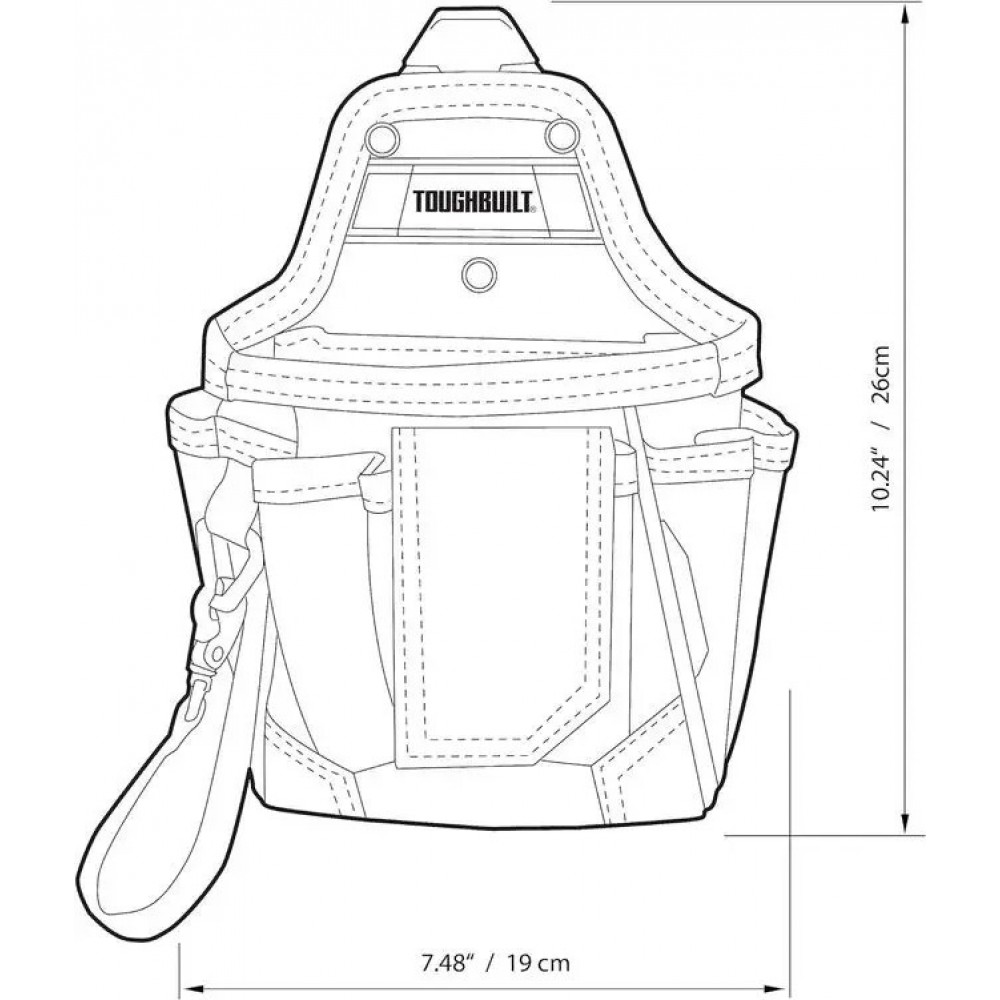 Сумка для інструментів ToughBuilt (TB-CT-32-A) - фото 7 Сумка для інструментів ToughBuilt (TB-CT-32-A) - фото 7