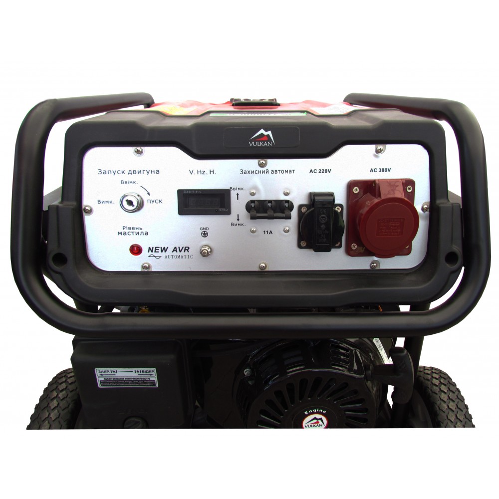 Генератор бензиновий 6,5 кВт Vulkan SC8000TE-II (SC8000TE-II) без ПДВ - фото 6 Генератор бензиновий 6,5 кВт Vulkan SC8000TE-II (SC8000TE-II) без ПДВ - фото 6
