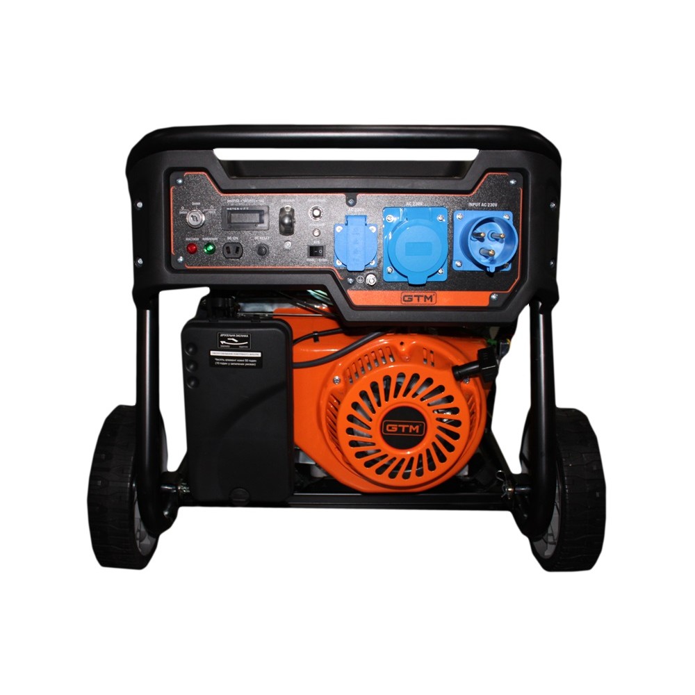 Генератор бензиновий 5 кВт GTM DK5500-L із вбудованим АВР - фото 1 Генератор бензиновий 5 кВт GTM DK5500-L із вбудованим АВР - фото 1