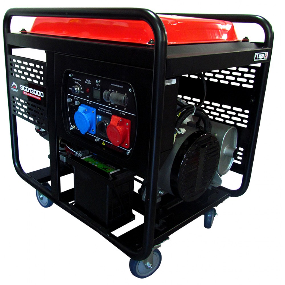 Генератор дизельний 10 кВт Vulkan SCD13000 (SCD13000) - фото 2 Генератор дизельний 10 кВт Vulkan SCD13000 (SCD13000) - фото 2