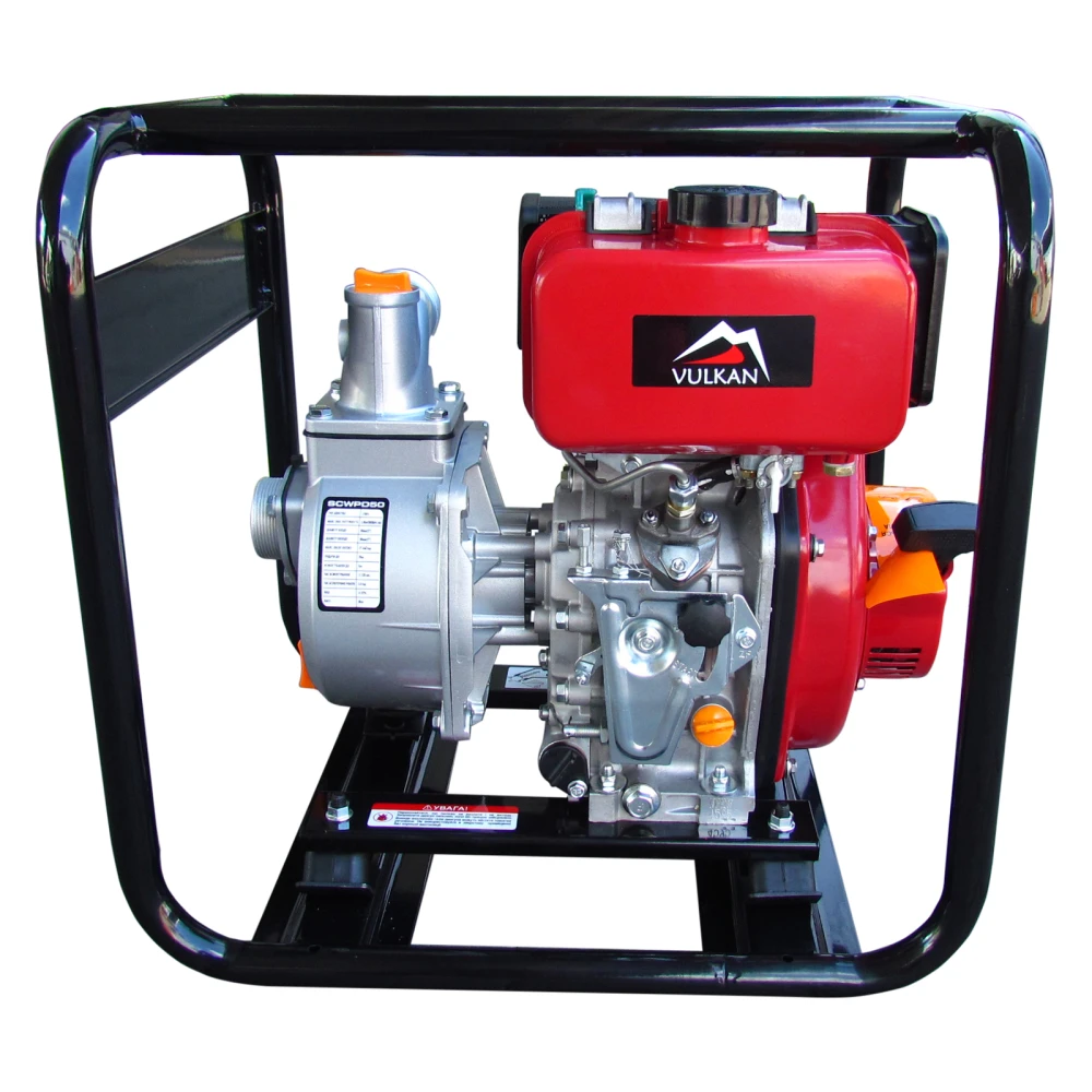 Мотопомпа дизельна Vulkan SCWPD50 для чистої води - фото 1 Мотопомпа дизельна Vulkan SCWPD50 для чистої води - фото 1