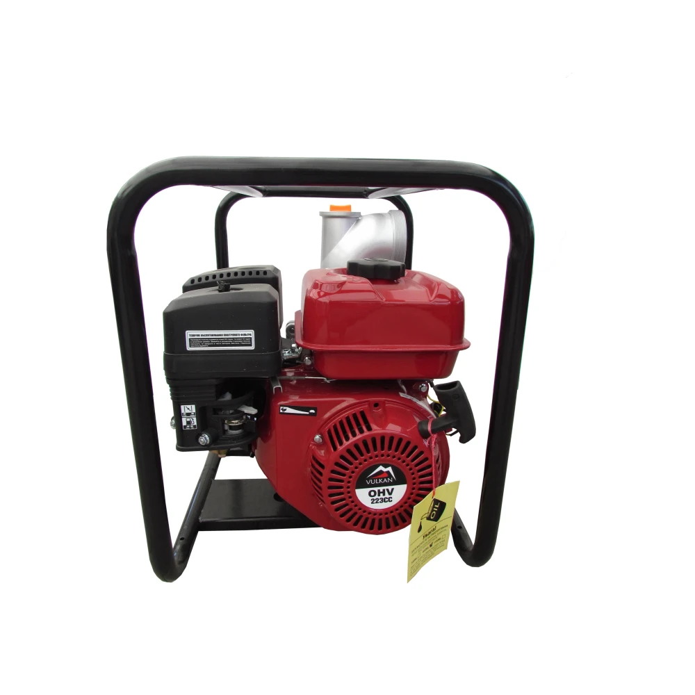 Мотопомпа бензинова Vulkan SCWP100 для чистої води - фото 4 Мотопомпа бензинова Vulkan SCWP100 для чистої води - фото 4