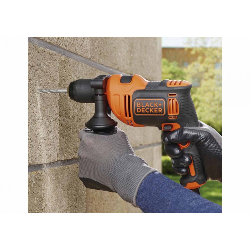 Дриль ударний Black+Decker 550 Вт - фото 1 Дриль ударний Black+Decker 550 Вт - фото 1