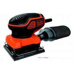 Шліфмашина вібраційна Black+Decker 220 Вт