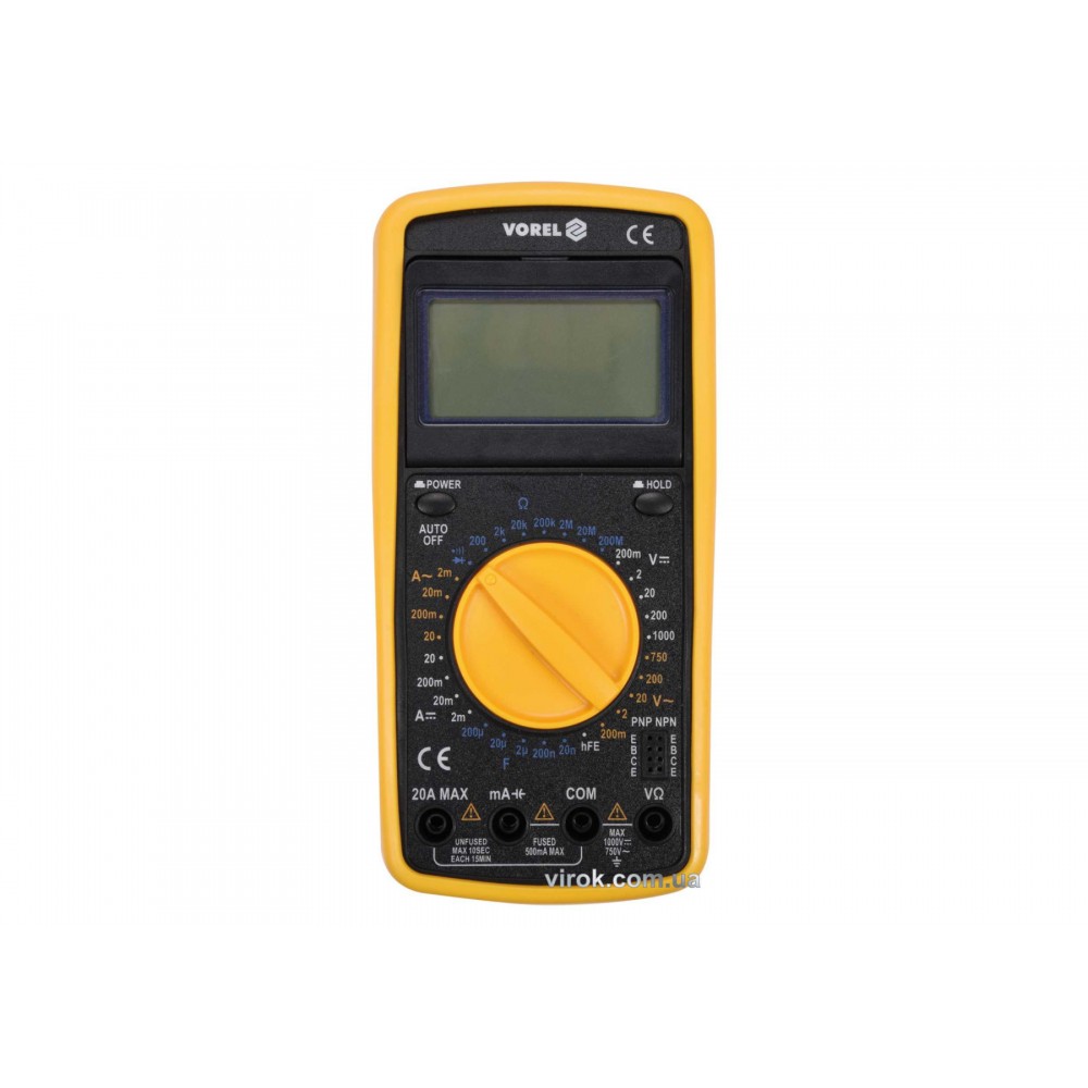 Мультиметр цифровий VOREL - фото 1 Мультиметр цифровий VOREL - фото 1