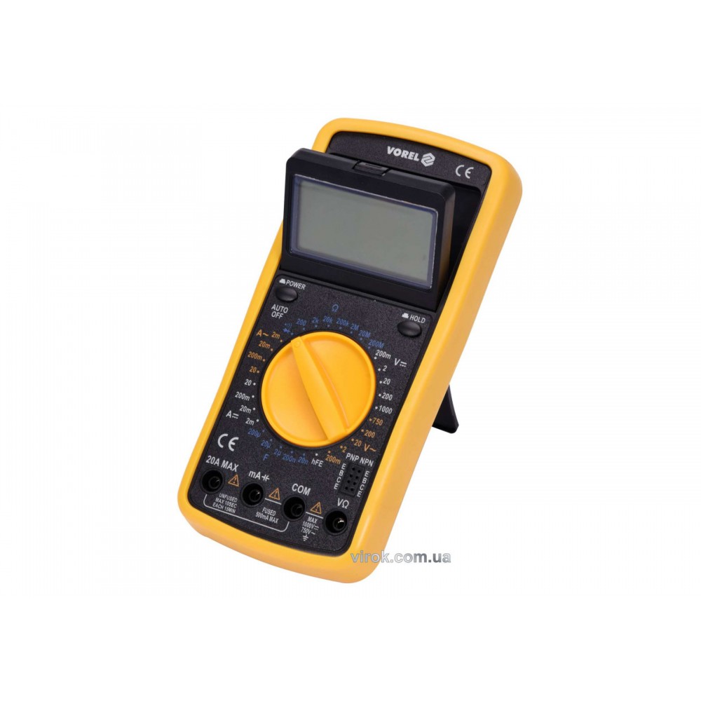 Мультиметр цифровий VOREL - фото 2 Мультиметр цифровий VOREL - фото 2