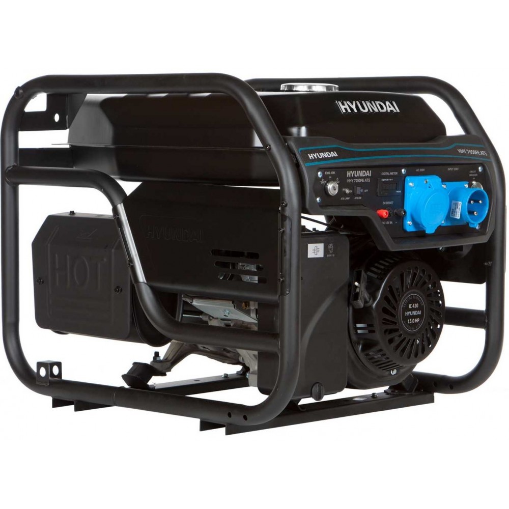Генератор бензиновий Hyundai HHY 7050FE ATS - фото 6 Генератор бензиновий Hyundai HHY 7050FE ATS - фото 6