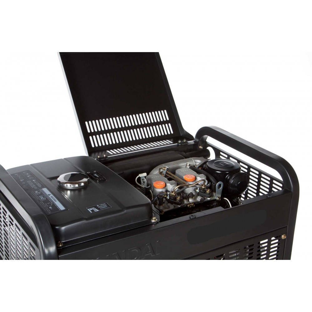 Генератор дизельний Hyundai DHY 12000LE-3 - фото 4 Генератор дизельний Hyundai DHY 12000LE-3 - фото 4