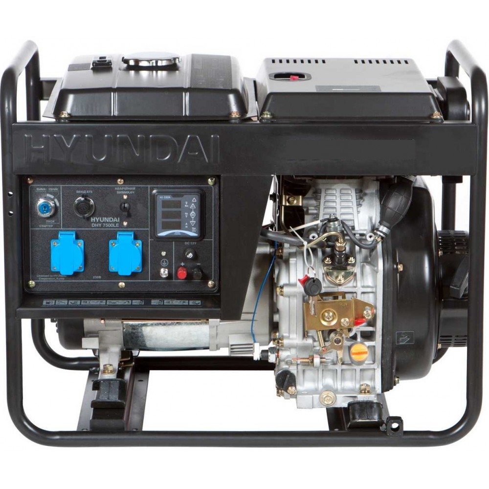 Генератор дизельний Hyundai DHY 7500LE - фото 1 Генератор дизельний Hyundai DHY 7500LE - фото 1