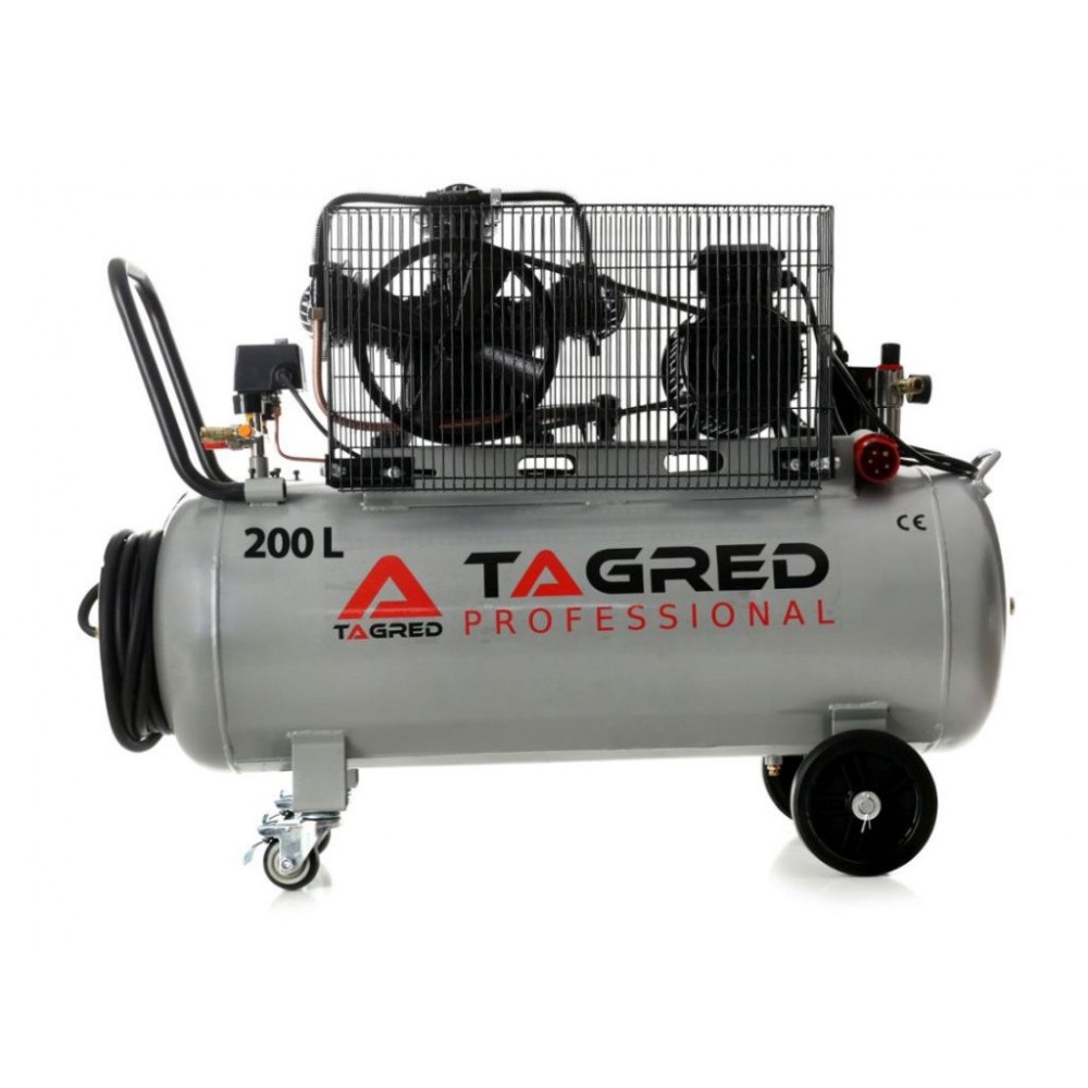 Компресор масляний трьохциліндровий TAGRED TA309X - фото 2