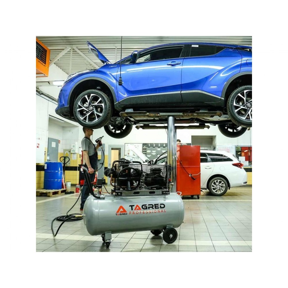Компресор масляний трьохциліндровий TAGRED TA309X - фото 8