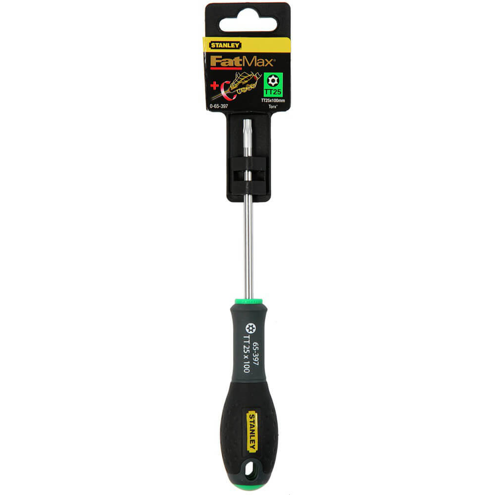 Викрутка FatMax з довжиною жала 100 мм під шліц Torx TT25 STANLEY 0-65-397 - фото 1 Викрутка FatMax з довжиною жала 100 мм під шліц Torx TT25 STANLEY 0-65-397 - фото 1