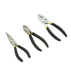 Набір з трьох шарнірно-губцевих інструментів STANLEY 0-84-114 Набір з трьох шарнірно-губцевих інструментів STANLEY 0-84-114