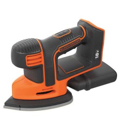 Шліфмашина вібраційна акумуляторна BLACK+DECKER BDCDS18N