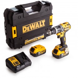 Дриль-шурупокрут акумуляторний безщітковий ударний DeWALT DCD796P2