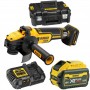 Шліфмашина кутова - болгарка акумуляторна безщіткова DeWALT DCG409VST1 - фото 13