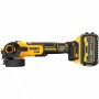 Шліфмашина кутова - болгарка акумуляторна безщіткова DeWALT DCG409VST1 - фото 13