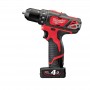 Дриль-шуруповерт MILWAUKEE M12 BDD-202C обертовий момент 30 Нм 4933441915 (+2 акумулятори, зарядний - фото 15