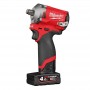 Гайкокрут акумуляторний 1/2\" MILWAUKEE, M12 FIWF12-422X, 339 Нм, (+ заряд.пристрій, 2 акум., HD кейс - фото 17