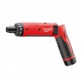 Викрутка акумуляторна MILWAUKEE M4 D-202B, (+ заряд. пристрій, 2 акум.Х2Аг, в сумці для інструментів - фото 8