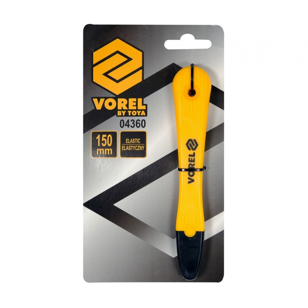 Шпатель гладильний до силіконів і ущільнювачів VOREL, 150 мм, еластичний - фото 3 Шпатель гладильний до силіконів і ущільнювачів VOREL, 150 мм, еластичний - фото 3