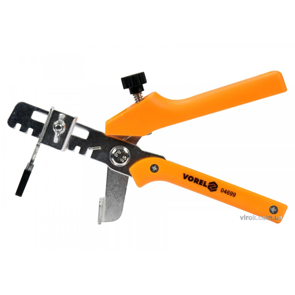 Кліщі для вирівнювання керамічної плитки і затискання клинів VOREL 230 мм 20-70 мм - фото 2 Кліщі для вирівнювання керамічної плитки і затискання клинів VOREL 230 мм 20-70 мм - фото 2