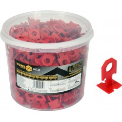 Кліпси для викладання керамічної плитки VOREL : 3 мм, t≤ 14 мм. 400 шт.