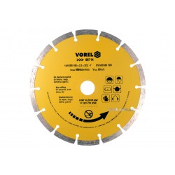 Диск відрізний алмазний VOREL "SEGMENT" Ø=180 мм